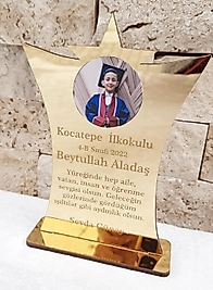 Fotoğraflı Plaket