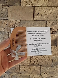 Ahşap Tarak