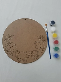 Kapı Süsü Boyanabilir