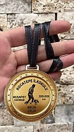 Ahşap Baskılı Madalya