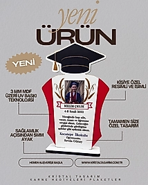 BASKILI FOTOĞRAFLI PLAKET