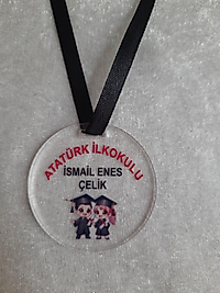 Şeffaf Mezuniyet Madalya