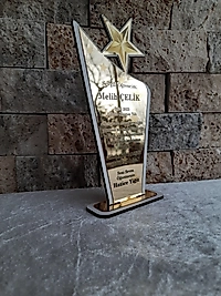 Pleksi Baskılı Plaket