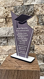 Kepli Baskılı Plaket