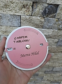 Ahşap Çarpım Tablosu